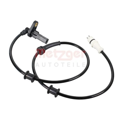 Imagem de METZGER 09001531 Sensor de ABS Eixo traseiro esquerdo 693mm RENAULT: Kangoo I Express