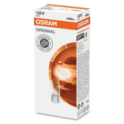 Imagem de OSRAM ORIGINAL LINE 2886X Lâmpada de casquilho 12V 6W BMW: 3 Compact, 5 Sedan, MERCEDES BENZ: Classe C T modell