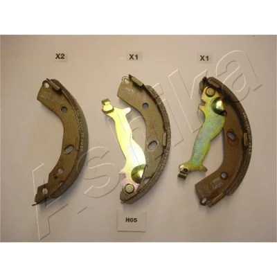 Imagem de ASHIKA 55 H0 005 Maxilas de Travão Eixo traseiro 180mm 31,4mm HYUNDAI: Getz