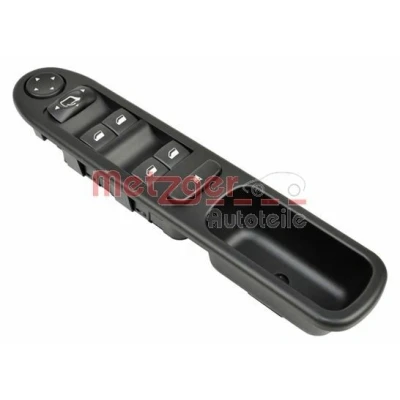 Imagem de METZGER 0916409 Interruptor, elevadores dos vidros à frente, do lado condutor PEUGEOT: 307 Carrinha, Hatchback, CC
