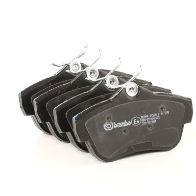 Imagem de BREMBO P 61 095 Jogo de pastilhas para travão disco excl. contacto aviso desgaste com parafusos pinça acessórios