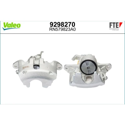 Imagem de FTE 9298270 Pinça de travão cinzento Ferro fundido Eixo dianteiro, lado esquerdo sem suporte CITROËN: C5 I Hatchback, Carrinha, II Hatchback