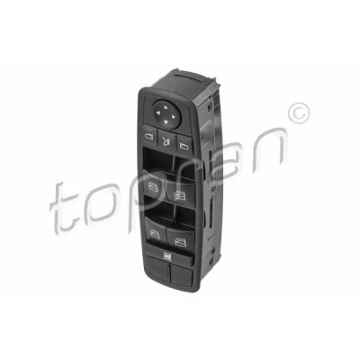Imagem de TOPRAN 408 757 Interruptor, elevadores dos vidros do lado condutor MERCEDES BENZ: Classe ML, GL
