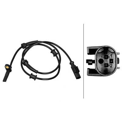Imagem de HELLA 6PU 358 217 251 Sensor de ABS Hall 2 950