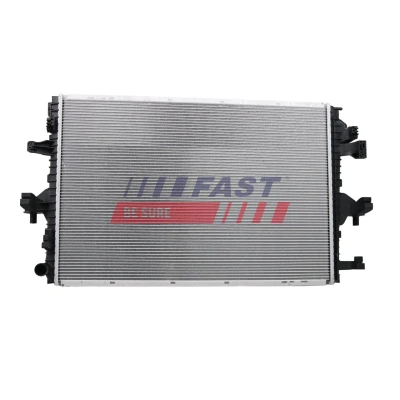 Imagem de FAST FT55011 Radiador, arrefecimento do motor Alumínio 710 471 26 sem aro Aletas de refrigeração soldadas