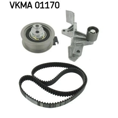 Imagem de SKF VKMA 01170 Jogo de correias dentadas 150 com perfil dentado arredondado AUDI: A4 B5 Sedan, Avant, B7 Sedan