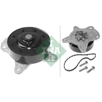 Imagem de INA 538 0549 10 Bomba de água para accionamento da correia trapezoidal estriada TOYOTA: Auris Hatchback, Yaris II Carrinha