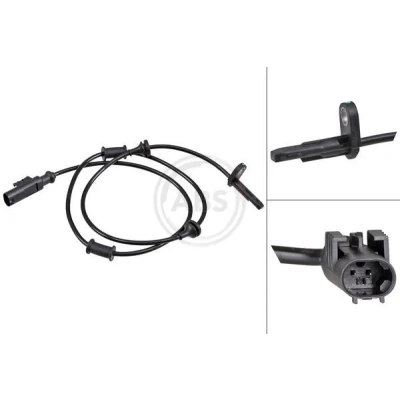 Imagem de A.B.S. 32318 Sensor de ABS activo preto FIAT: Ducato III Van