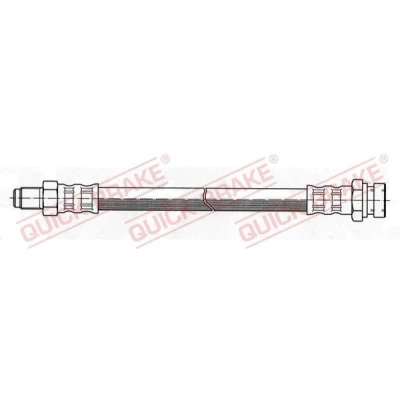 Imagem de QUICK BRAKE 32.089 Mangueira de Travão 166mm M10x1 com rosca interior, exterior MITSUBISHI: PAJERO 1