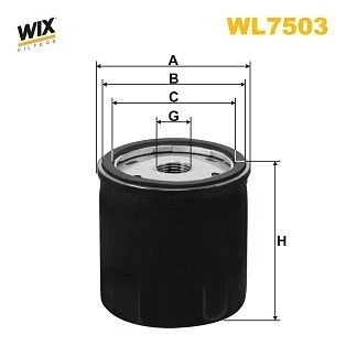 Imagem de Filtros de óleo wix filters wl7503