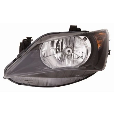 Imagem de ABAKUS 445 1130L LDEM2 Farol Principal esquerda H4 preto transparente P43t SEAT: Ibiza 4 ST