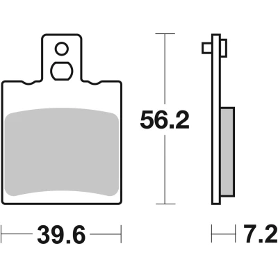 Imagem de TRW Organic Allround MCB775 Jogo de pastilhas para travão disco