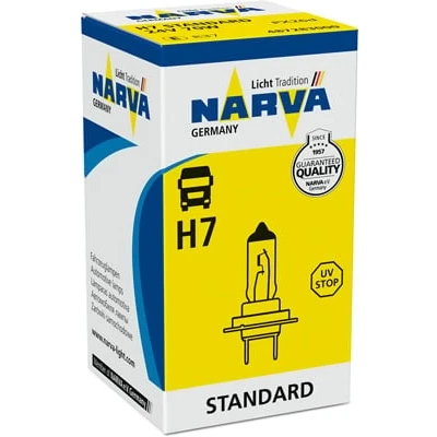 Imagem de NARVA 487283000 Lâmpada, farol de longo alcance H7 24V 70W Halogéneo