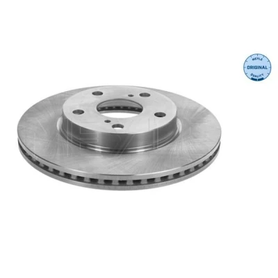 Imagem de MEYLE 30 15 521 0061 Disco de travão Eixo dianteiro 275 22 5 114,3 ventilado sem cubo roda ORIGINAL Quality TOYOTA: Auris Hatchback