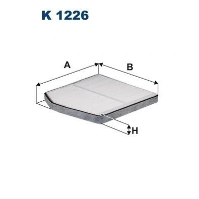 Imagem de FILTRON K 1226 Filtro, ar do habitáculo Filtro de partículas 282 254 26 VOLVO: S60 I, XC90 V70 2