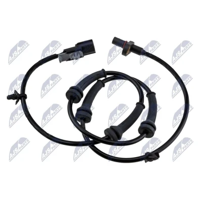 Imagem de NTY HCA NS 183 Sensor de ABS Eixo traseiro esquerdo, direito com cabo para veículos activo 2pólos NISSAN: Qashqai 2