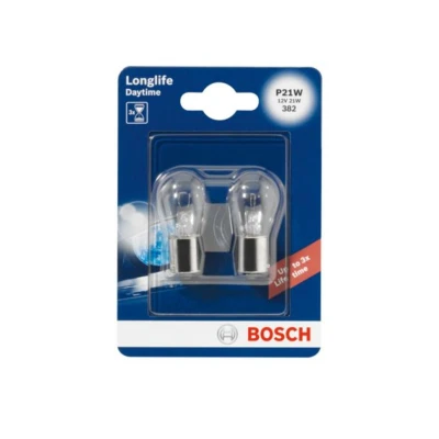 Imagem de BOSCH 1 987 301 050 Lâmpada 12 21 P21W VOLKSWAGEN: Caddy 3, GOLF 2, FORD: FIESTA 5, Transit Connect V408 Van, Focus Mk1 Carrinha