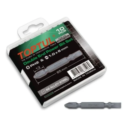 Imagem de Kit de brocas para chaves fendas TOPTUL GAAW1004