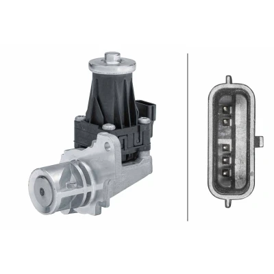 Imagem de HELLA 6NU 014 864 691 Válvula EGR elétrico com juntas RENAULT: MEGANE 3, 3 Coupe, Clio 4, NISSAN: NV200 Van / Carrinha