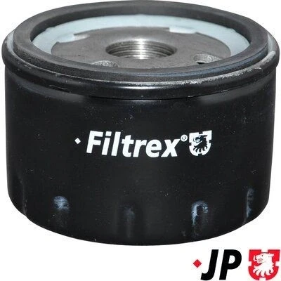 Imagem de JP GROUP 1218505700 Filtro de óleo com uma válvula retenção aparafusado RENAULT: CLIO 2, MEGANE 3 Grandtour, 3, DACIA: Lodgy, SANDERO 2