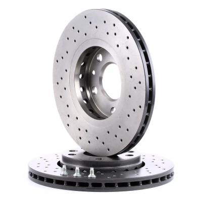 Imagem de BREMBO XTRA LINE 09.A727.1X Disco de travão 280 24 5 perfurado/ventilado revestido alto carbono com parafusos RENAULT: MEGANE 3 Coupe, Captur II