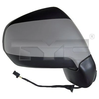 Imagem de Espelho retrovisor Tyc 305 0137 à direita com subcapa convexo, sensor de temeperatura, dobrável electricamente, para regulação eléctrica dos espel