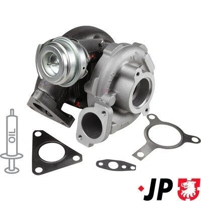 Imagem de JP GROUP 4017400200 Turbocompressor accionado pelos gases de escape incl. Kit juntas NISSAN: NP300 Navara Pick up