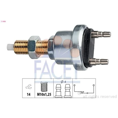 Imagem de EPS 1.810.006 Interruptor de luz stop mecânico M10x1,25 Made in Italy OE Equivalent