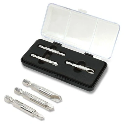 Imagem de Kit de extração parafusos TOPTUL (extractores parafusos) 3 Peça