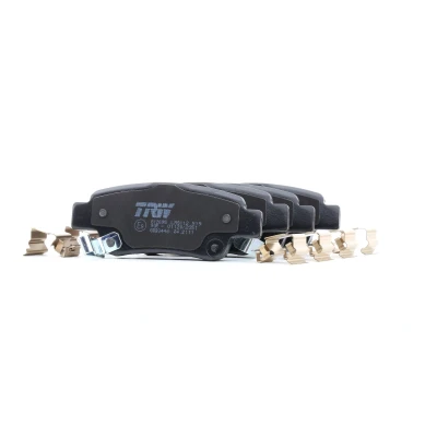 Imagem de TRW COTEC GDB3446 Jogo de pastilhas para travão disco com avisador sonoro desgaste parafusos pinça acessórios HONDA: CR V 3