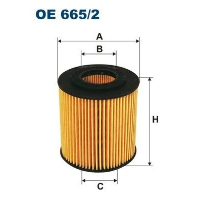 Imagem de Filtros de óleo filtron oe665/2