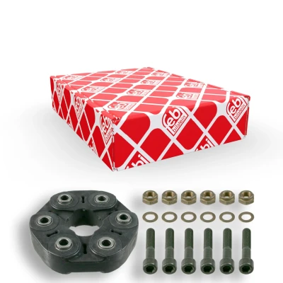 Imagem de FEBI BILSTEIN 21189 Acoplamento do Cardan 90 à frente ProKit com parafusos, arruelas planas porcas MERCEDES BENZ: Classe C Sedan