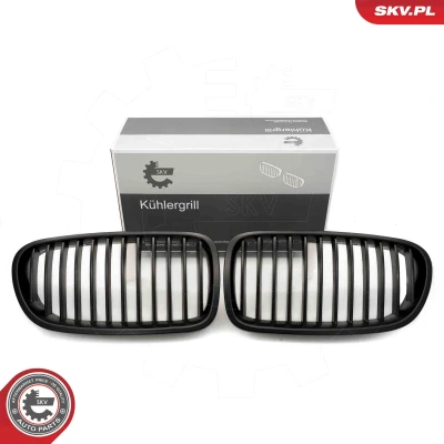 Imagem de ESEN SKV 66SKV181 Grelha de Radiador preto mate BMW: 5 Sedan, Touring