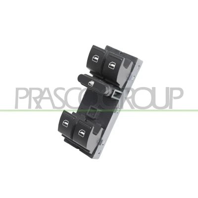 Imagem de PRASCO SK028WS04 Interruptor, elevadores dos vidros à frente, lado esquerdo SKODA: Fabia 2, Octavia 2 Combi