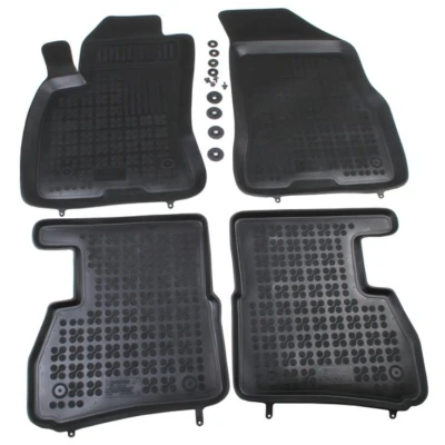 Imagem de REZAW PLAST 201512 Conjunto de tapete chão Borracha à frente e atrás preto FIAT: Doblo II Van / Carrinha, Carrinha