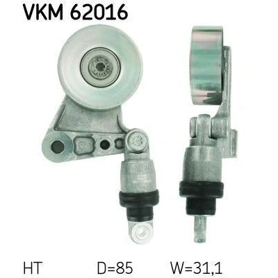 Imagem de SKF VKM 62016 Polia Tensora NISSAN: Pick Up, TERRANO 2