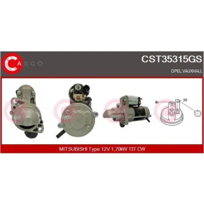 Imagem de CASCO CEF72009AS Motor eléctrico, ventilador do radiador