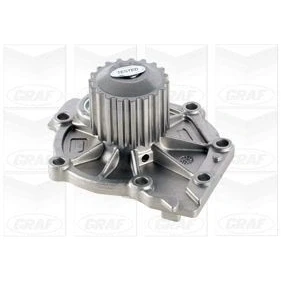 Imagem de GRAF PA1281 Bomba de água 19 com junta mecânico Chapa aço 56,24 para accionamento da correia dentada VOLVO: XC60 I, S80 II, V40 Hatchback