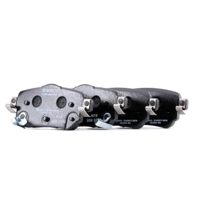 Imagem de BOSCH 0 986 494 816 Jogo de pastilhas para travão disco Baixo teor metálico com avisador sonoro desgaste NISSAN: X Trail, Qashqai 2, Leaf II