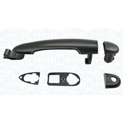 Imagem de MAGNETI MARELLI Puxadores de Porta exterior sem chave preto com subcapa 350105027700 RENAULT: CLIO 3, Modus / Grand
