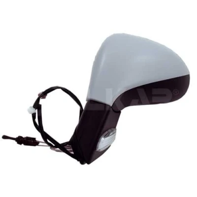 Imagem de Espelho retrovisor Alkar 6164284 esquerda com subcapa ajuste: por cabo de aço, convexo PEUGEOT: 207 Hatchback, SW, CC endado, norauto, oscaro,