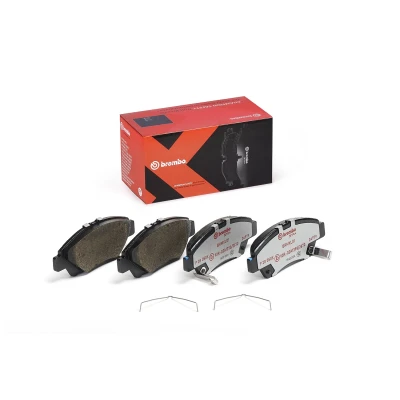 Imagem de BREMBO P 28 050X Jogo de pastilhas para travão disco com avisador sonoro desgaste acessórios HONDA: CIVIC 8, JAZZ 3, 4