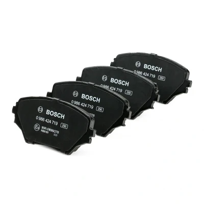 Imagem de BOSCH 0 986 424 719 Jogo de pastilhas para travão disco Baixo teor metálico com chapa anti ruído TOYOTA: RAV4 II SUV