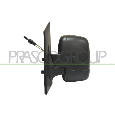 Imagem de Espelho retrovisor Prasco FT9237054 esquerda preto manual ajustável pelo interior, para funcionamento de 2 espelhos PEUGEOT: Partner II Van
