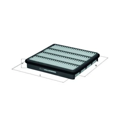 Imagem de MAHLE ORIGINAL LX 2750 Filtro de ar 51,0 296 315,0, 315,0 Cartucho filtrante