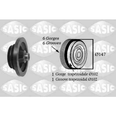 Imagem de SASIC 2156060 Polia da Cambota 147, 102