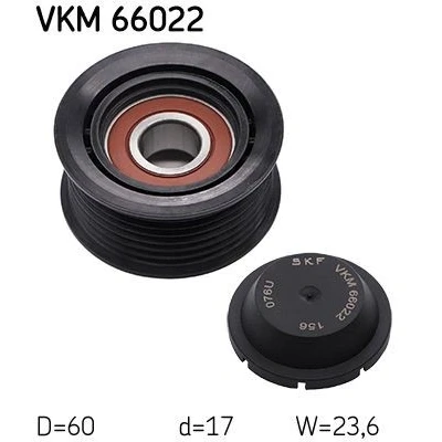 Imagem de SKF VKM 66022 Polia de Desvio