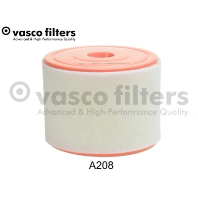 Imagem de DAVID VASCO A208 filtro de ar 122 161 redondo Cartucho filtrante com pré AUDI: A6 C7 Avant, Sedan, A7 Sportback