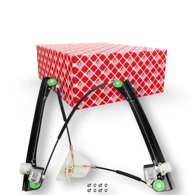 Imagem de Febi Bilstein Elevador de vidro à frente, lado direito elétrico com material montagem, sem motor 176300 VOLKSWAGEN: Polo IV Hatchback
