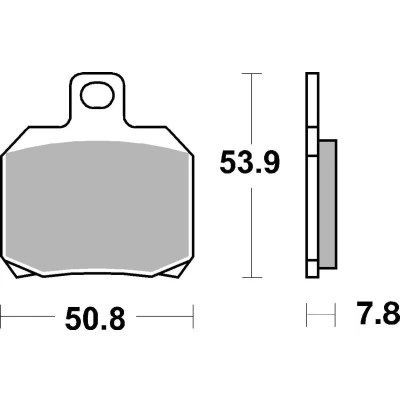 Imagem de TRW Organic Allround MCB700 Jogo de pastilhas para travão disco